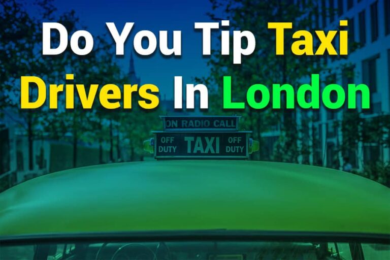 Do You Tip Taxi Drivers in London