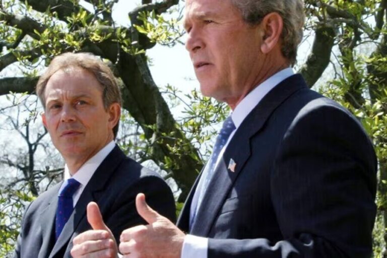 Tony Blair Urged to Caution George W. Bush Over ‘Mission from God’ Approach to Iraq War